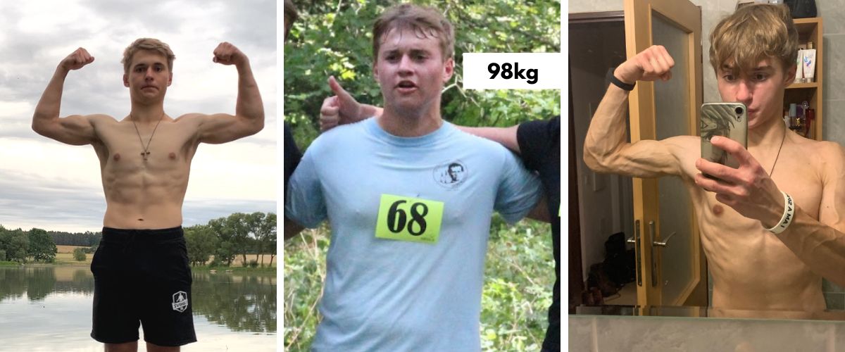 Premena Vojtěch Čihák skakanie cez švihadlo - z 98kg na 65kg